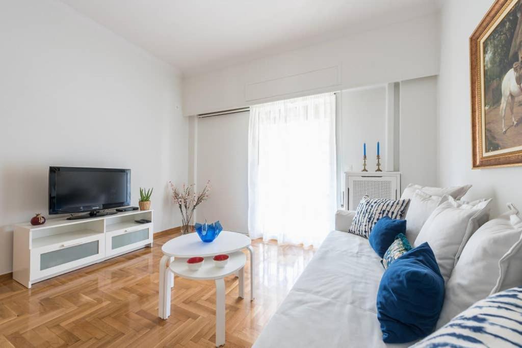 New! Bright & Remodeled 1Bed Apt 2Min Walk To Acropolis Aten Exteriör bild