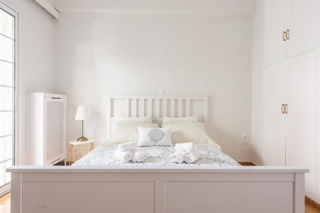 New! Bright & Remodeled 1Bed Apt 2Min Walk To Acropolis Aten Exteriör bild