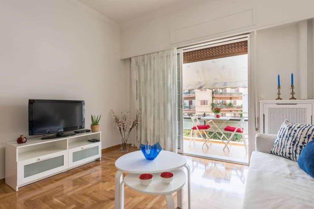 New! Bright & Remodeled 1Bed Apt 2Min Walk To Acropolis Aten Exteriör bild